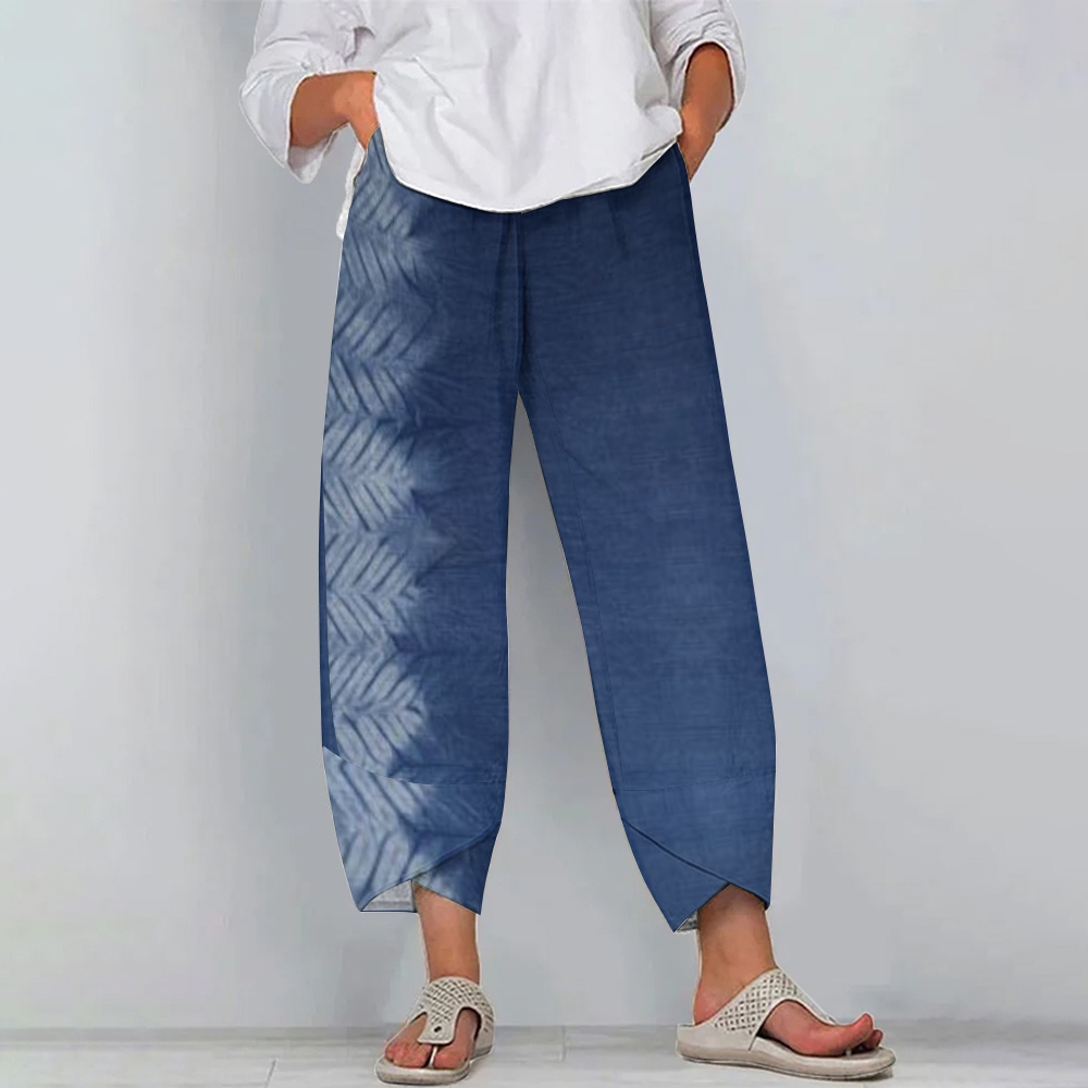 Women's Casual Abstract Printed   Pants