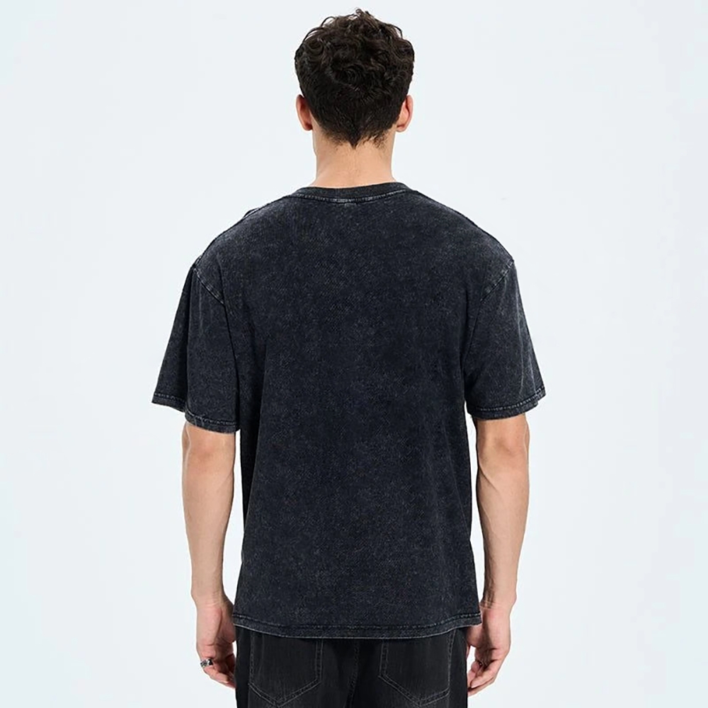 Unisex Cartoon Animals Printed Washed Tee