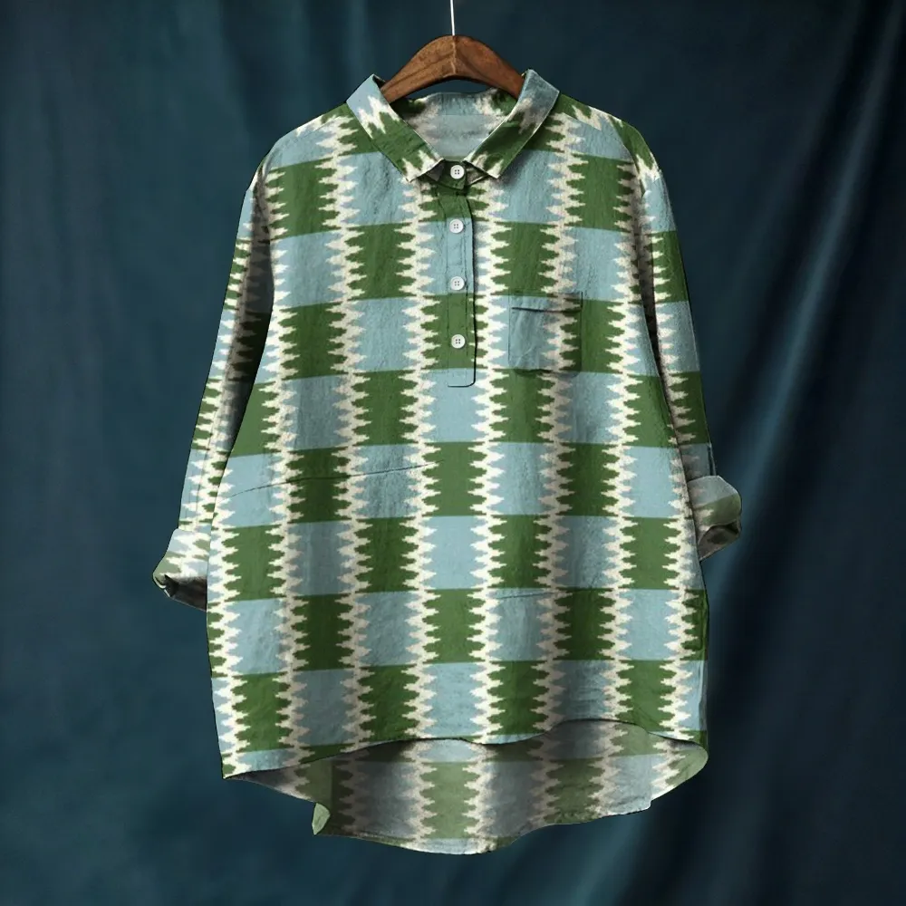 Women's Geometry Printed Flowy Dress