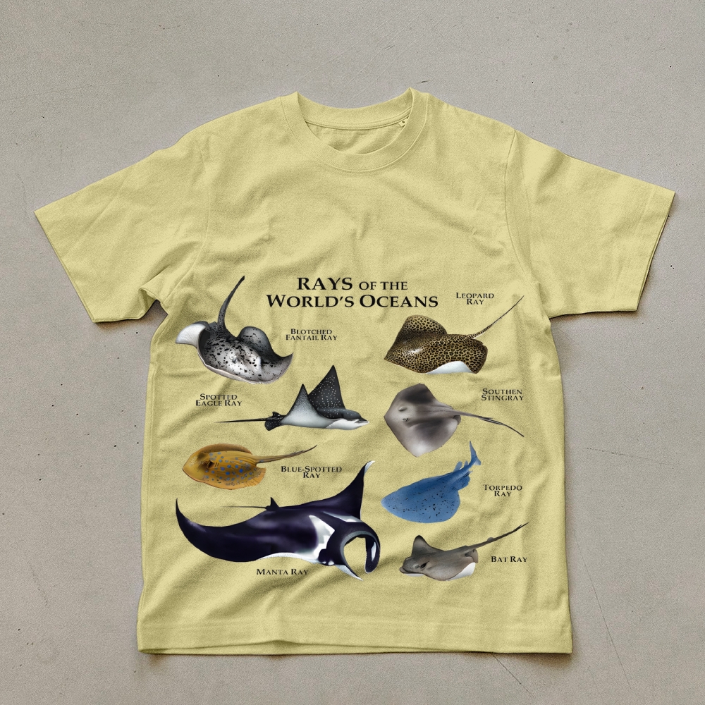 Rays Prints Unisex Cotton T-Shirt