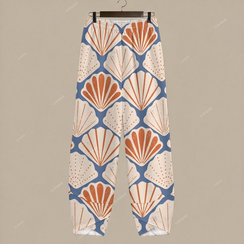 Women's Casual Shell Printed Pants