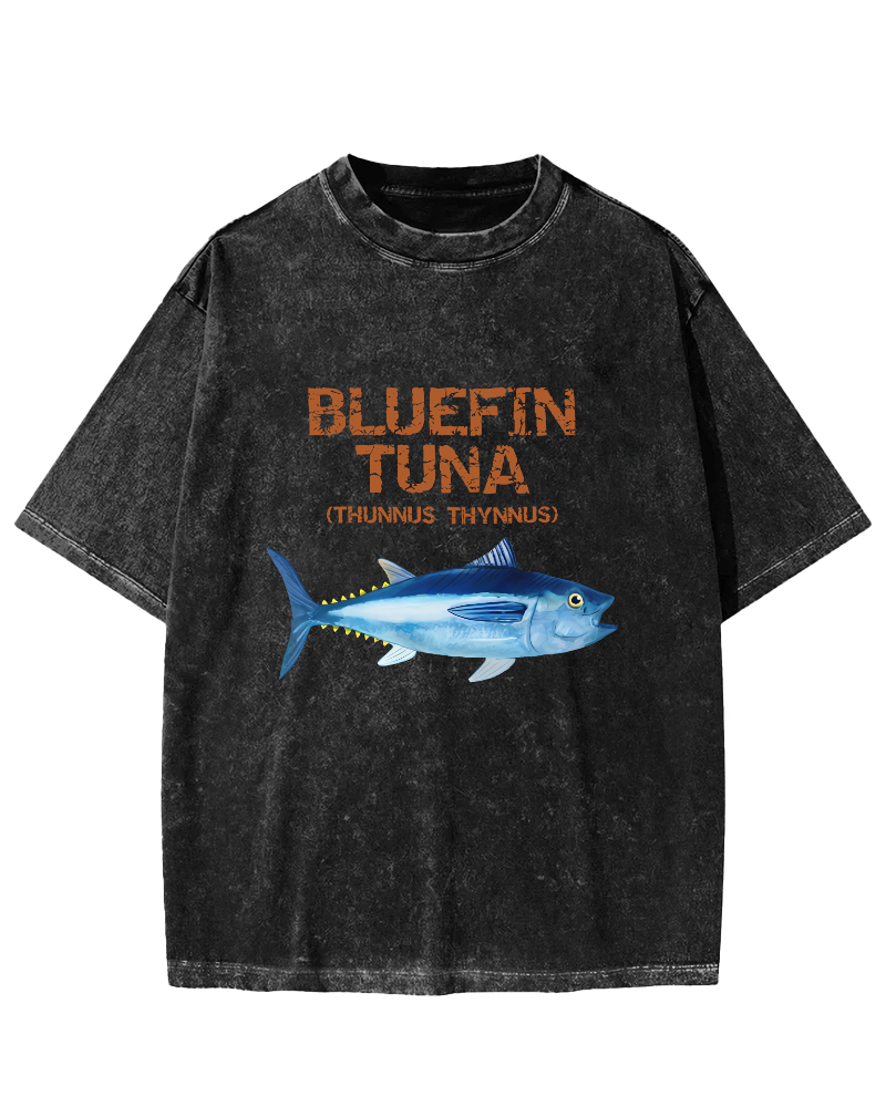 Bluefin Tuna  Vintage Washed T-shirt