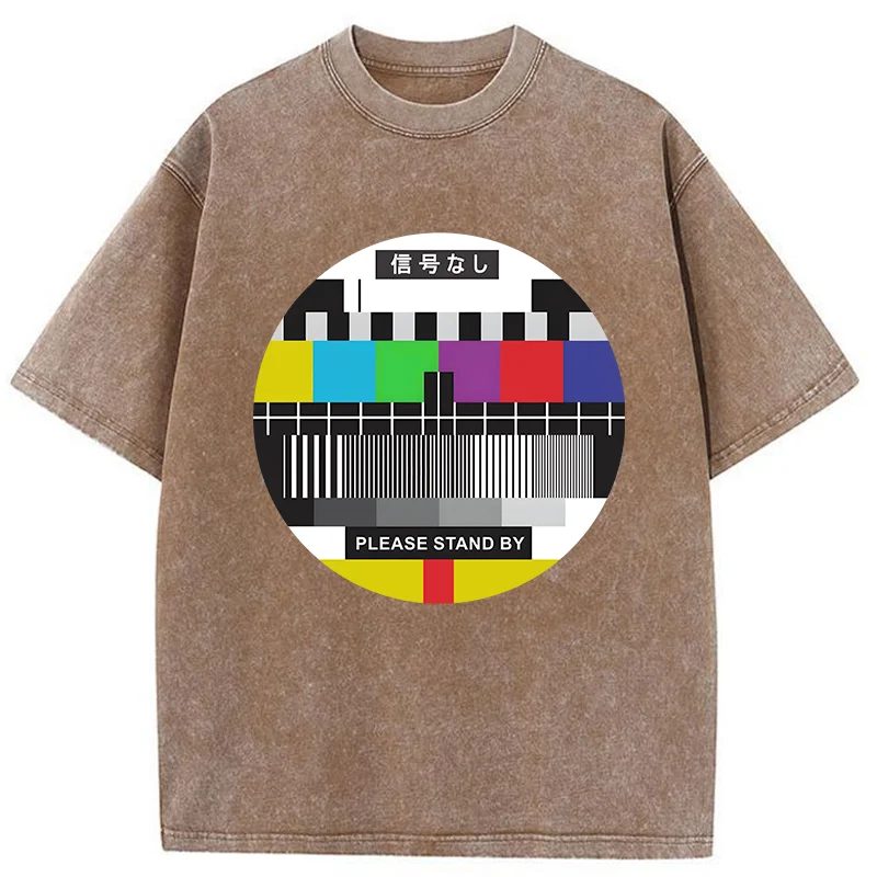  No Signal Japan Washed T-Shirt