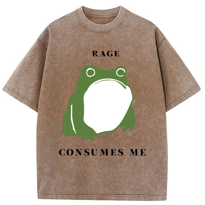   Rage Consumes Me Washed T-Shirt