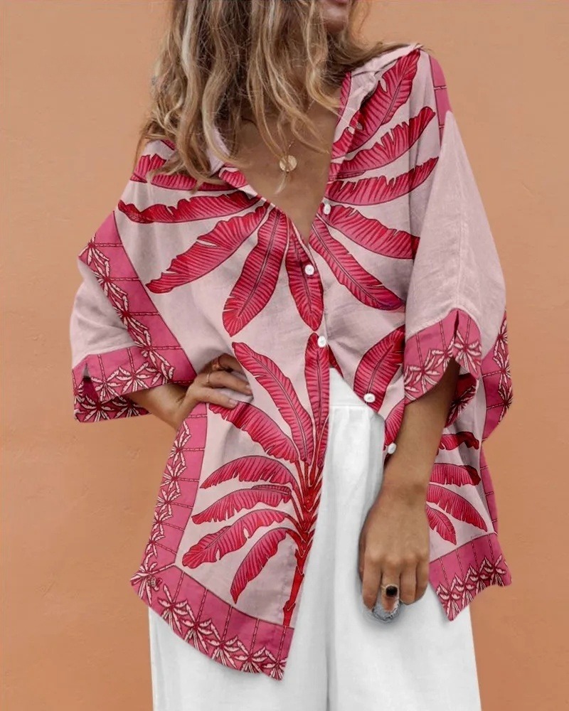 Holiday Coconut Tree Sleeveless Dress