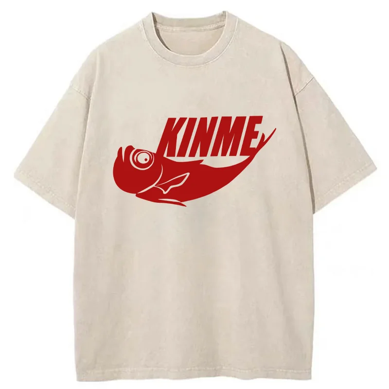 Kinme Fish Japan Washed T-Shirt
