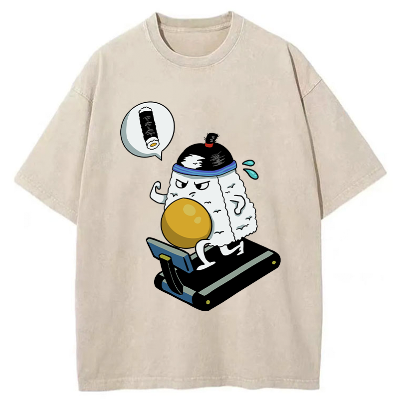   I Wish To Be As Thin As Sushi Washed T-Shirt