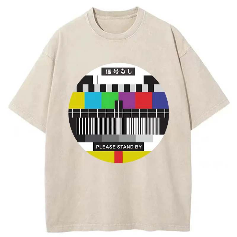   No Signal Japan Washed T-Shirt