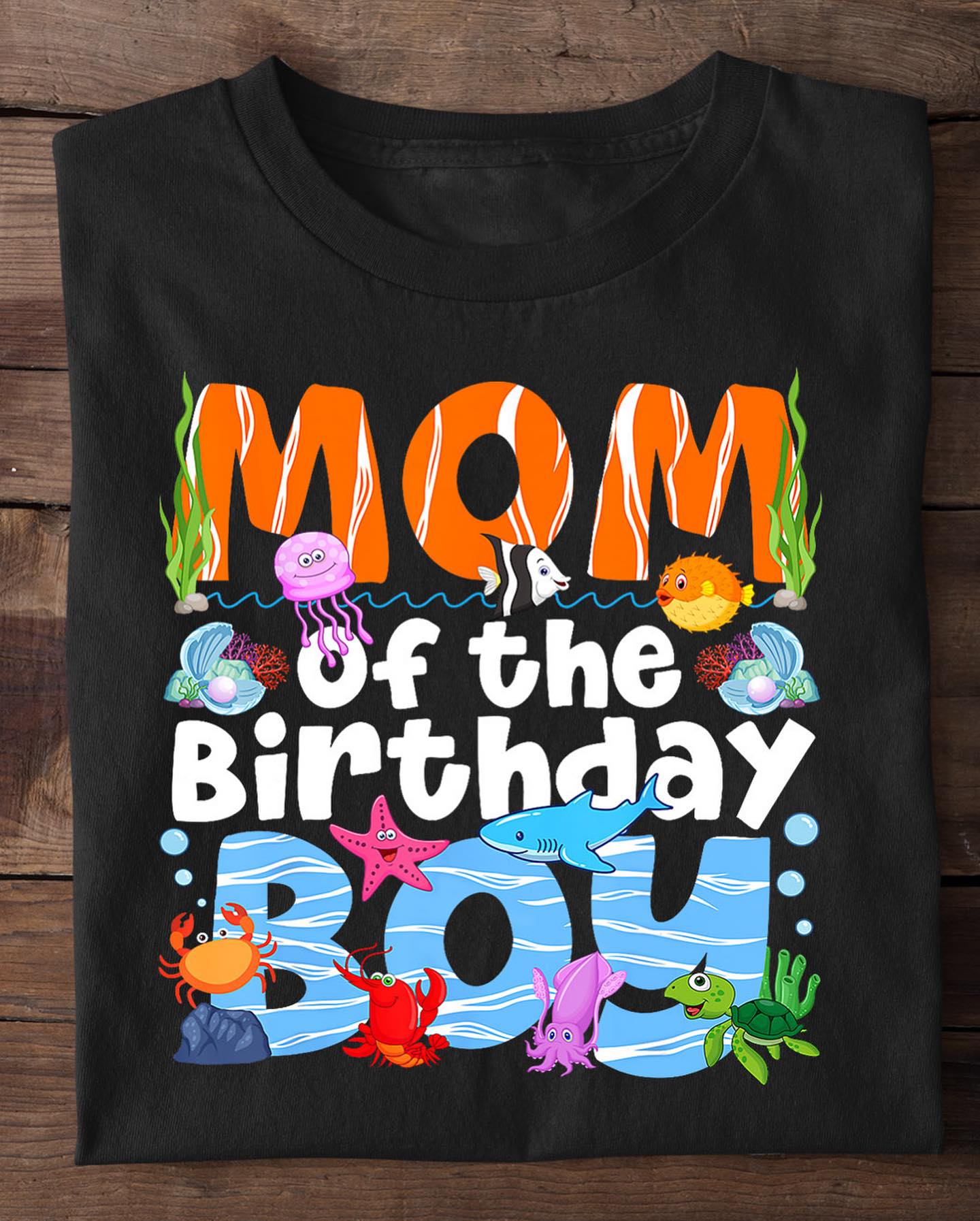 Unisex Mom Of The Birthday Boy T-Shirt