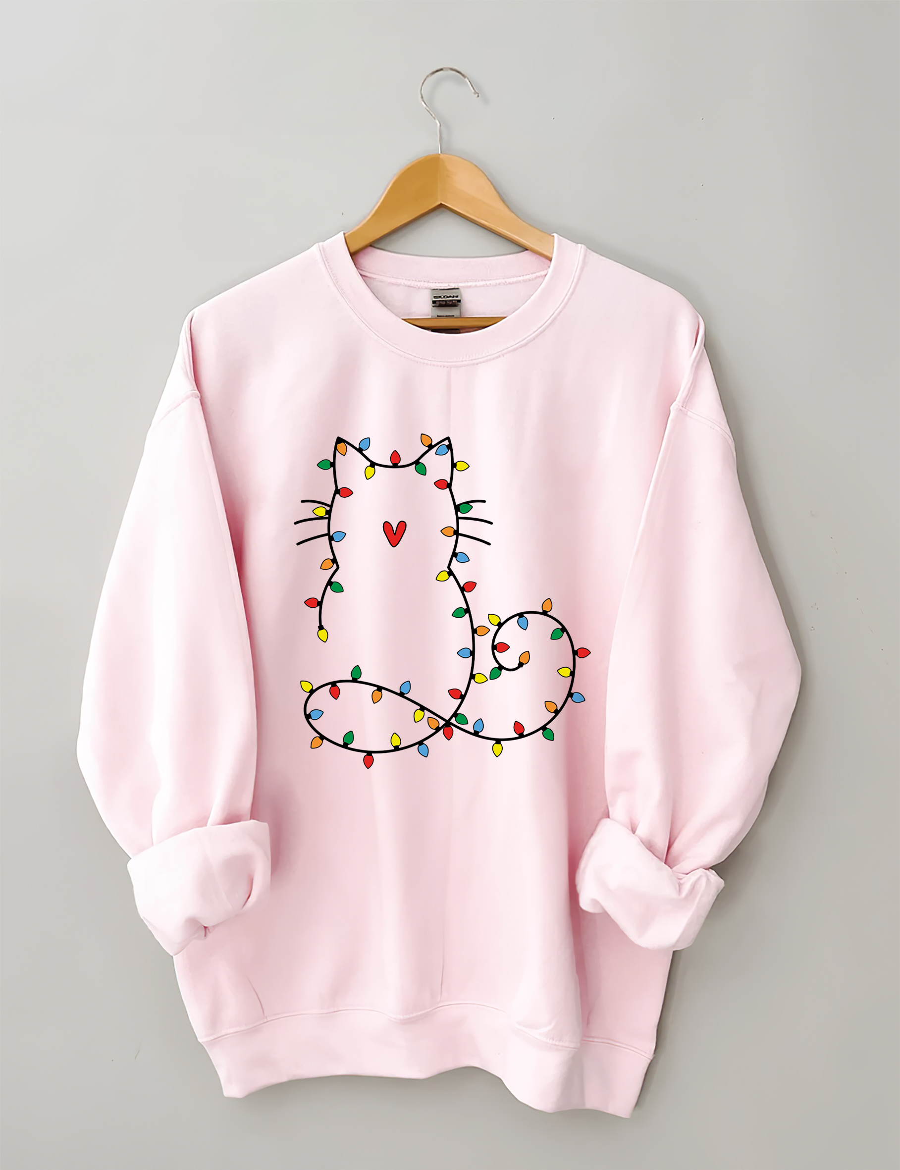 Cute Cat Christmas Sweatshirt