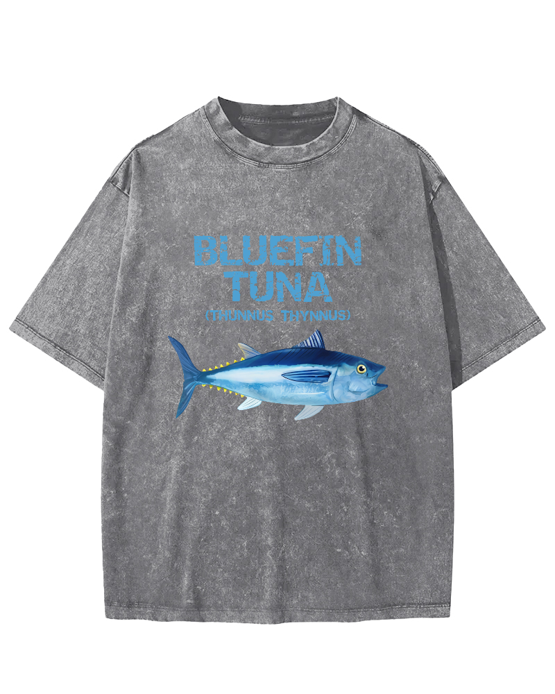 Bluefin Tuna  Vintage Washed T-shirt