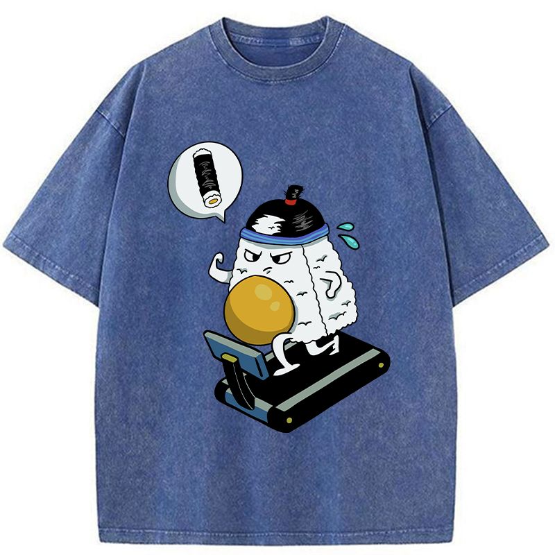   I Wish To Be As Thin As Sushi Washed T-Shirt