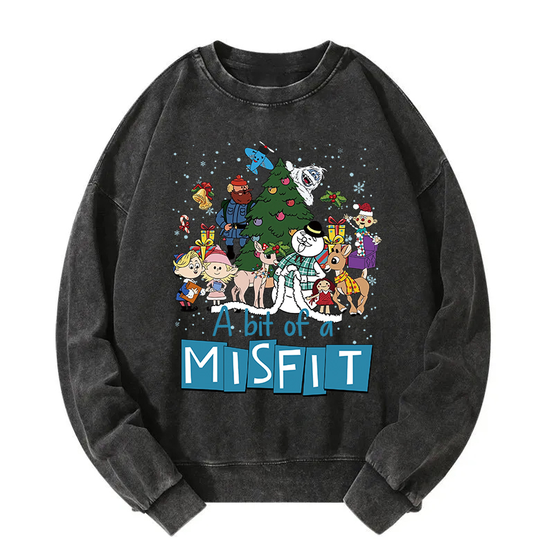 Misfit Toys Christmas Washed Sweatshirt