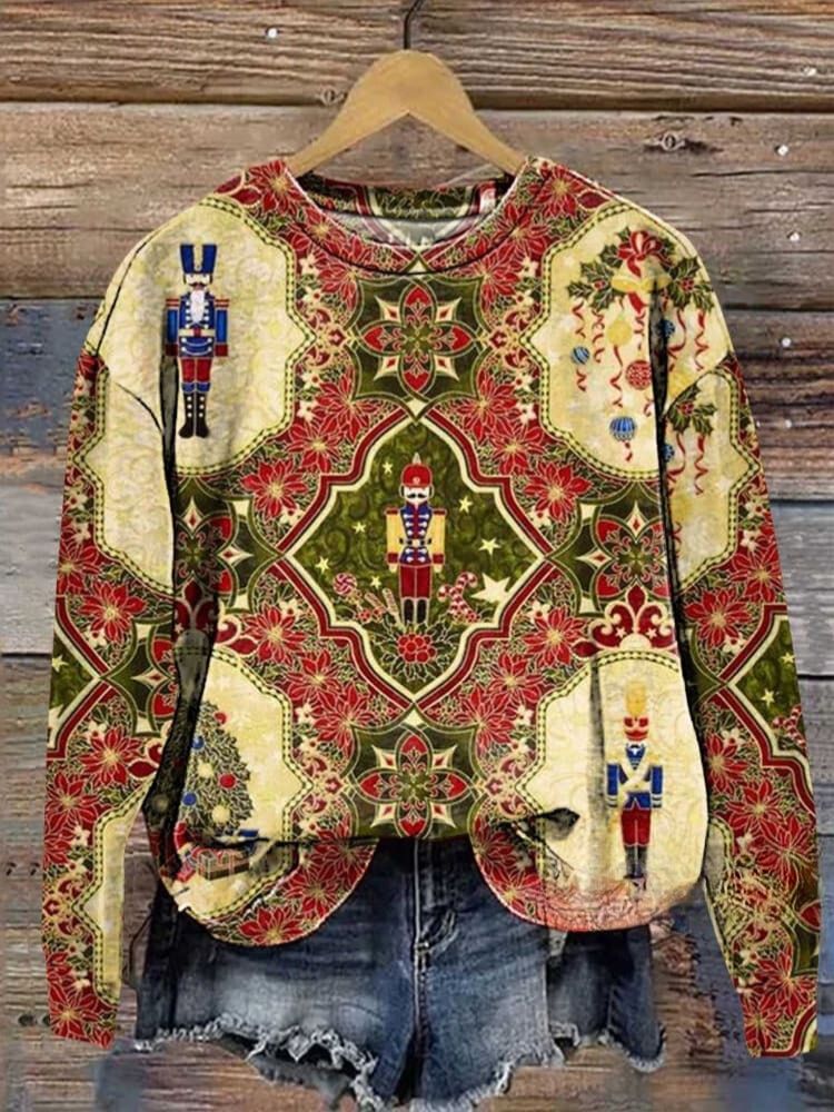 Christmas Nutcracker Casual Sweatshirt
