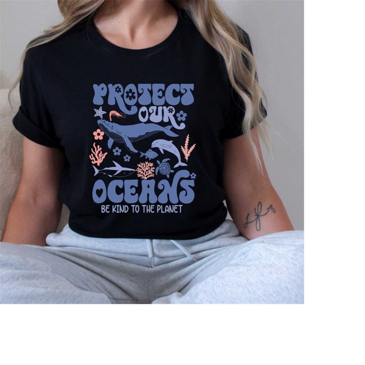 Protect Our Oceans Unisex  T-shirt