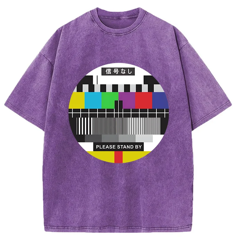   No Signal Japan Washed T-Shirt