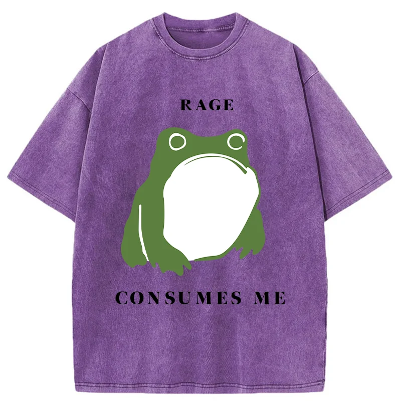   Rage Consumes Me Washed T-Shirt