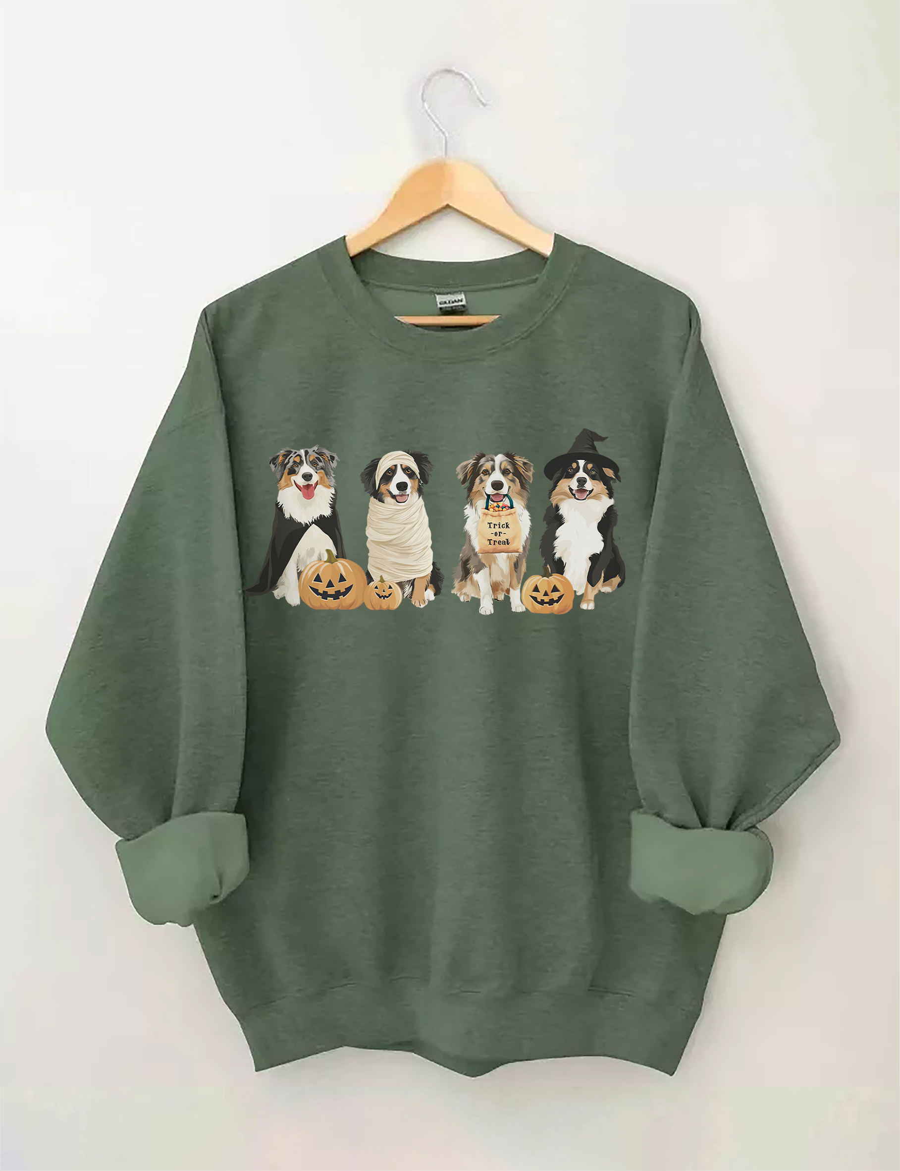 Australian Shepherd Halloween Sweatshirt