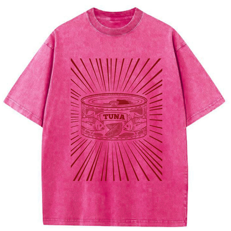 Canned Tuna Washed T-Shirt