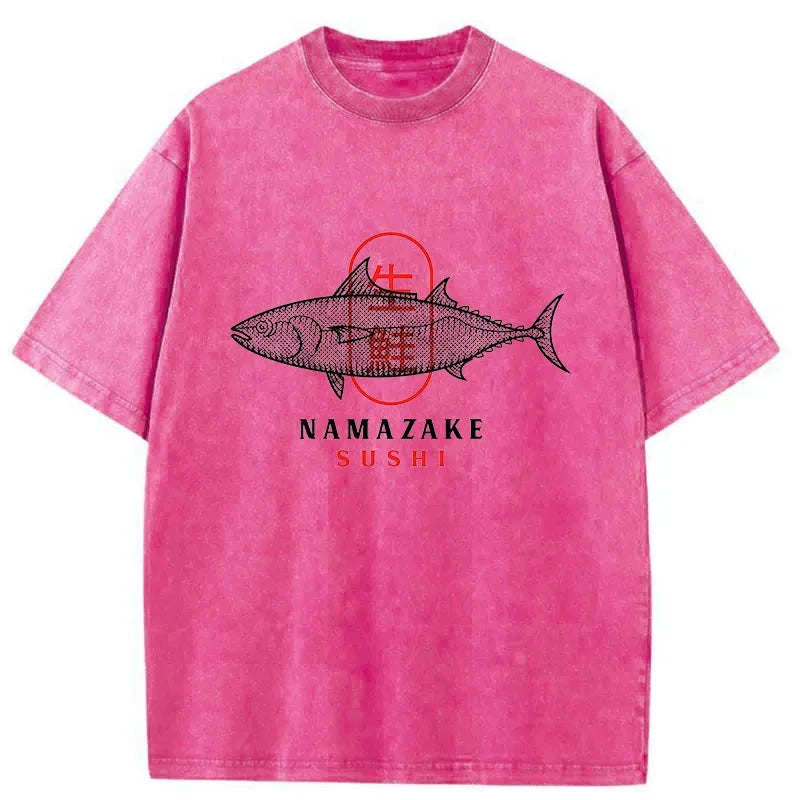 Fish Japanese Washed T-Shirt