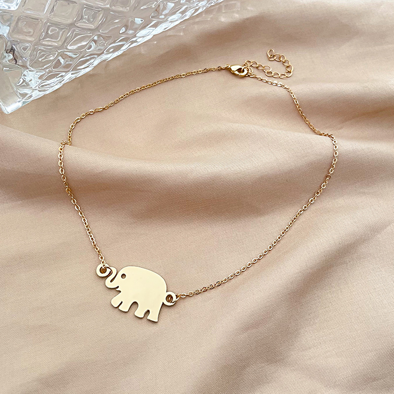 Elephant Gold Bracelet, Baby Elephant Bracelet