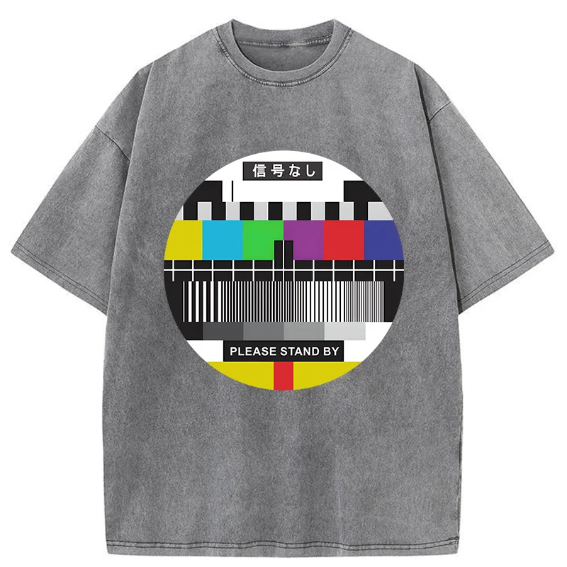   No Signal Japan Washed T-Shirt