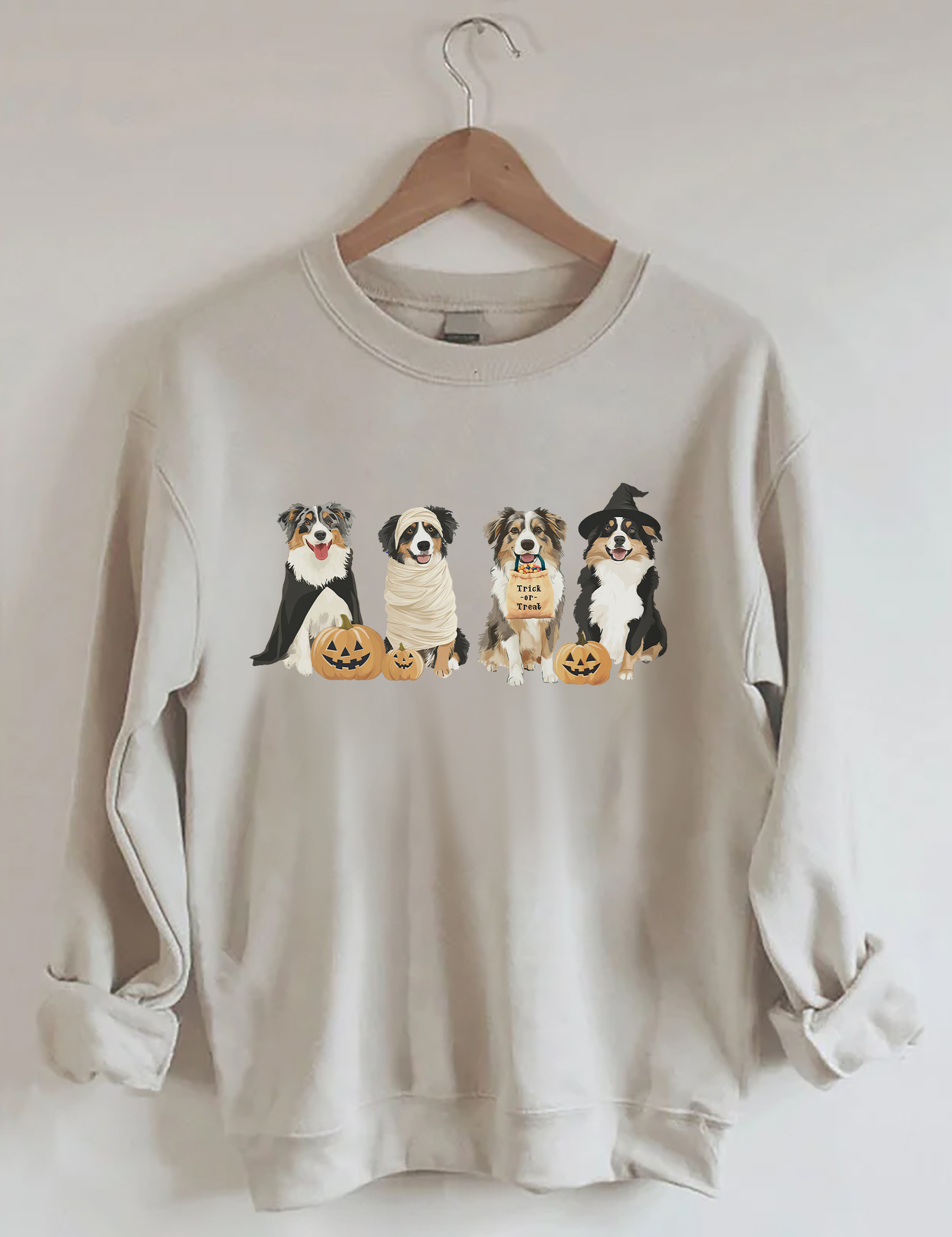 Australian Shepherd Halloween Sweatshirt