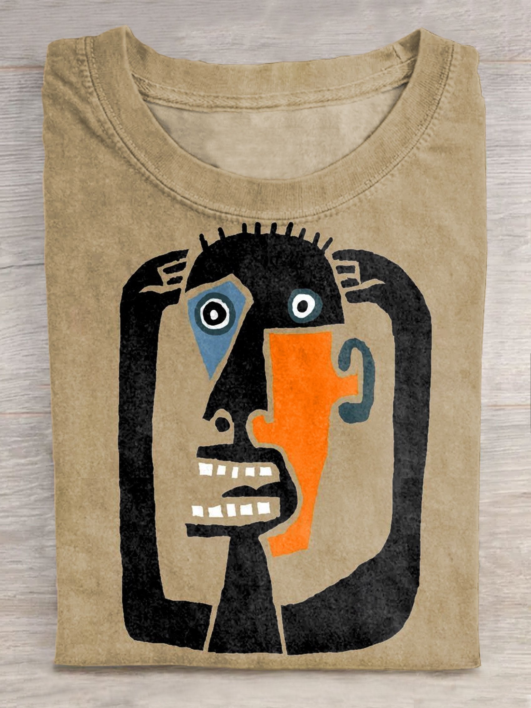 Abstract Art Print Short Sleeve T-shirt