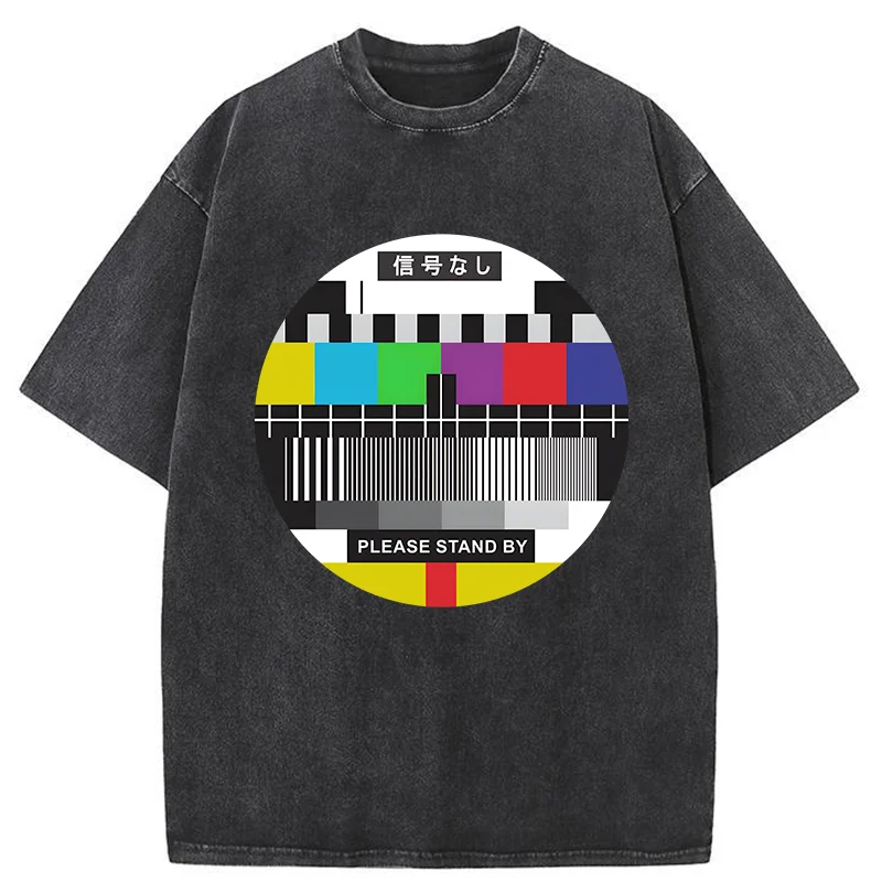   No Signal Japan Washed T-Shirt