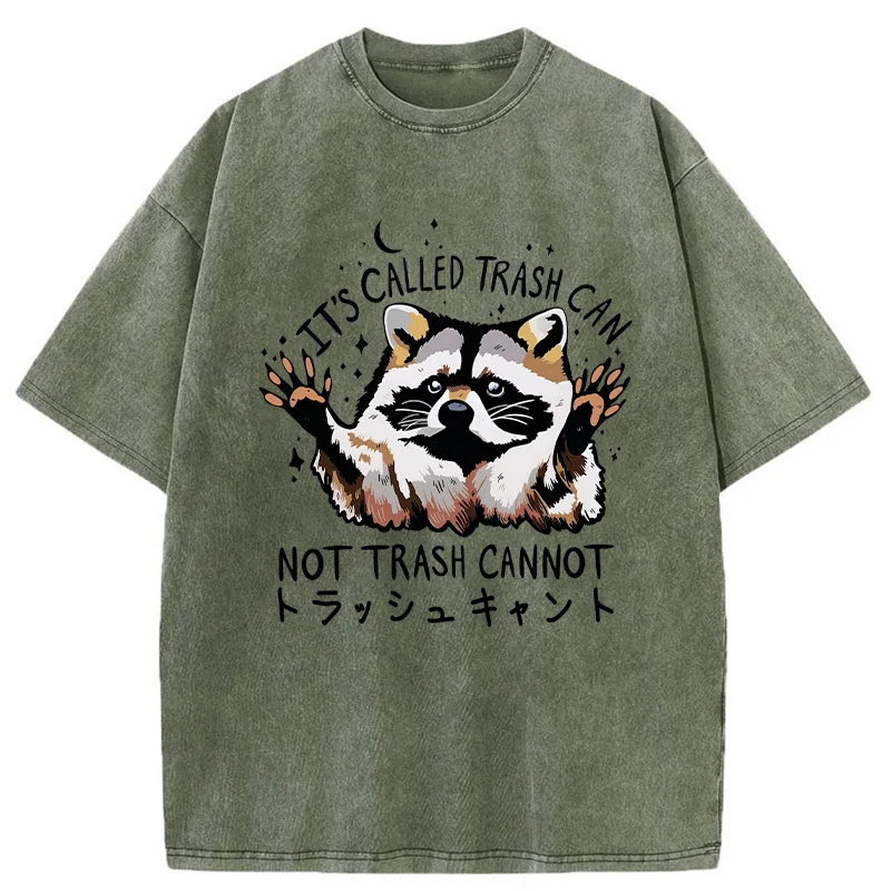   Adorable Raccoon Washed T-Shirt