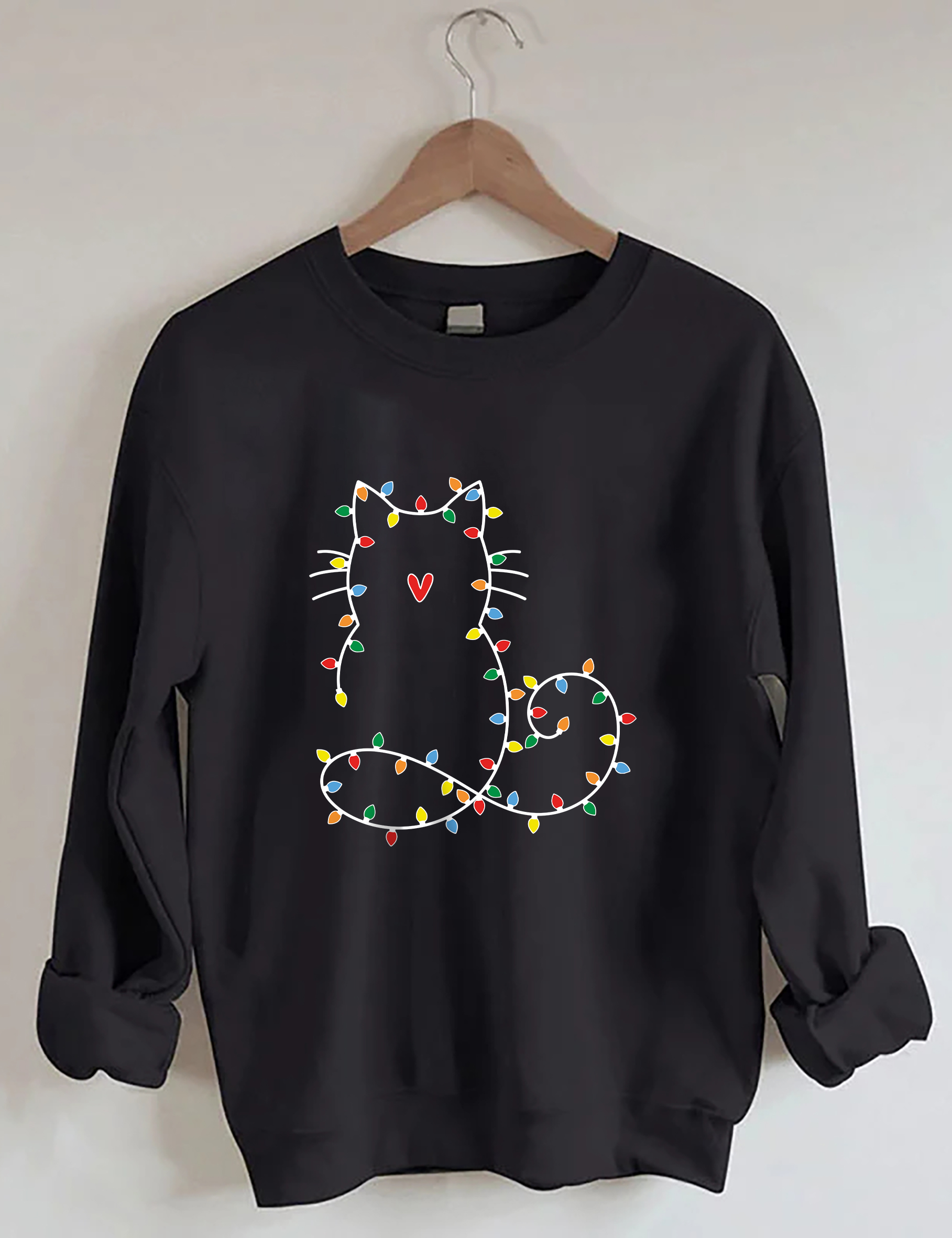 Cute Cat Christmas Sweatshirt