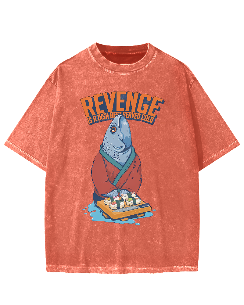 Revenge Vintage Washed T-shirt