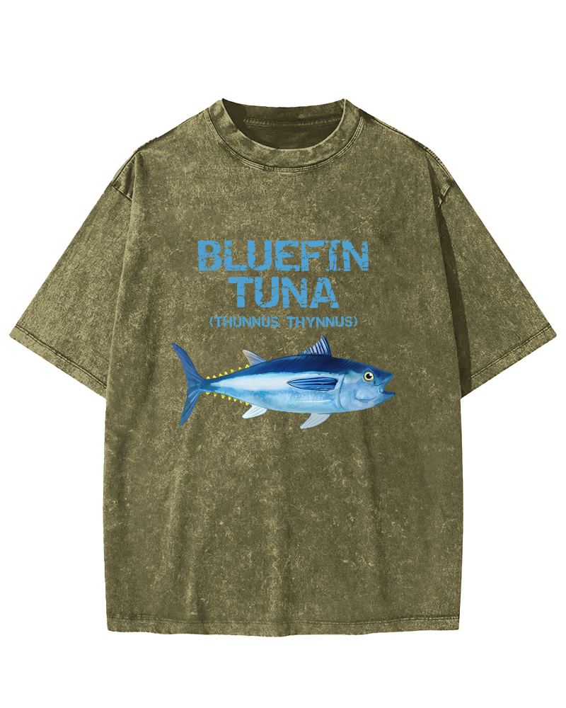Bluefin Tuna  Vintage Washed T-shirt