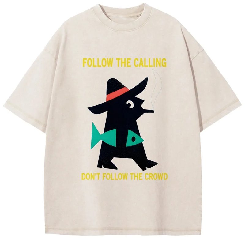 Follow The Calling Washed T-Shirt