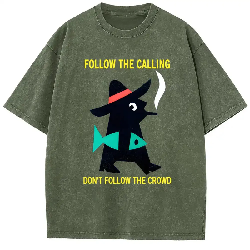 Follow The Calling Washed T-Shirt