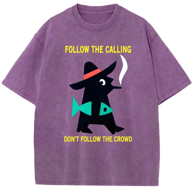 Follow The Calling Washed T-Shirt