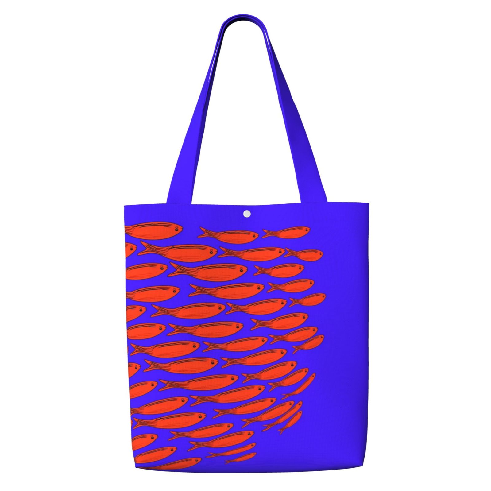 Fish Print Tote Bag