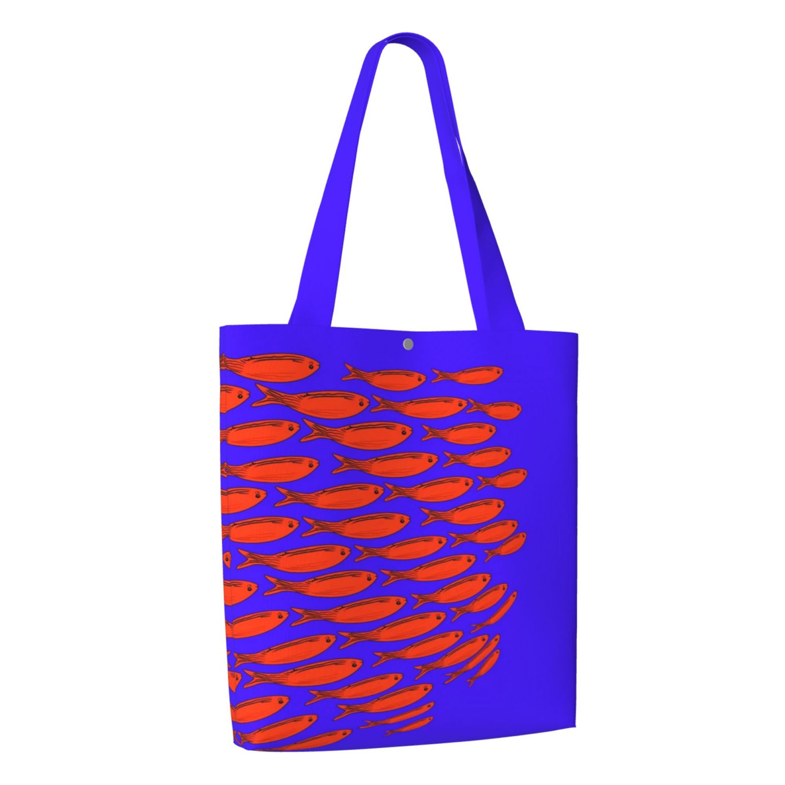Fish Print Tote Bag