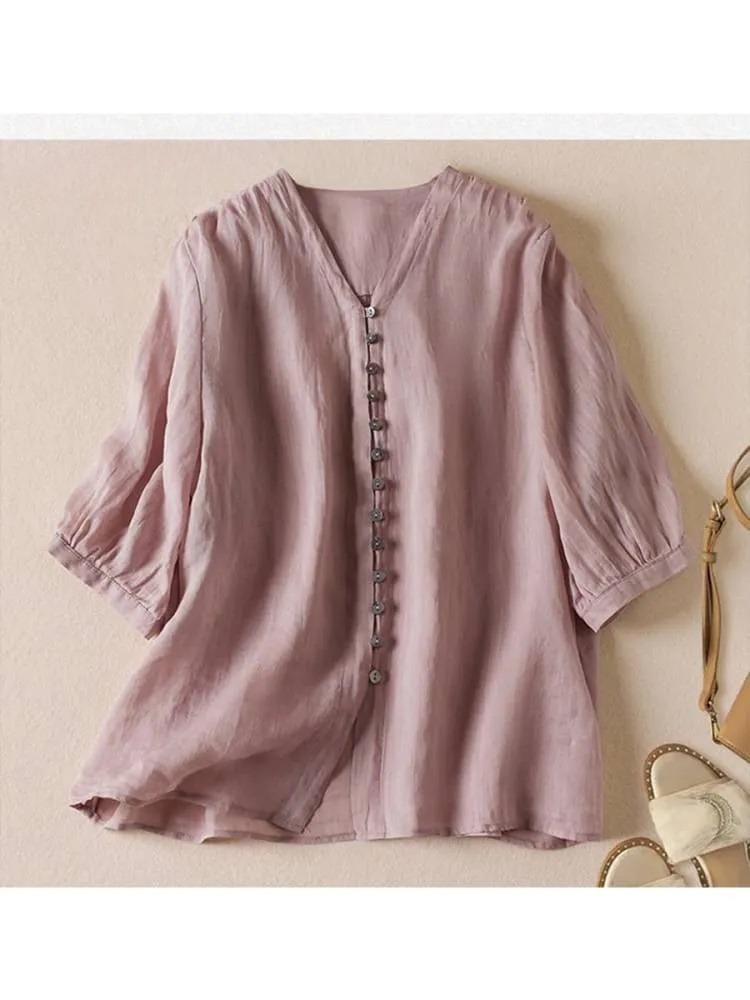 Women's V Neck Shirt