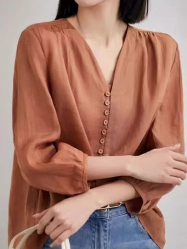 Women's V Neck Shirt