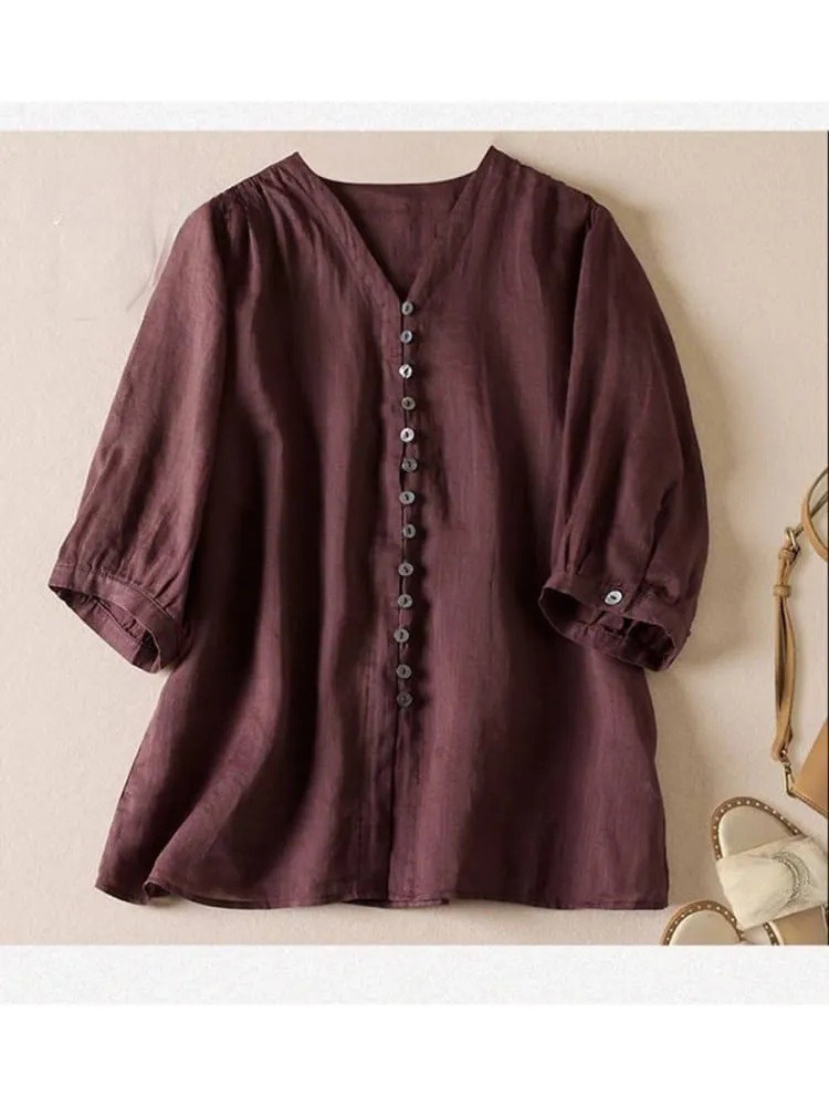 Women's V Neck Shirt