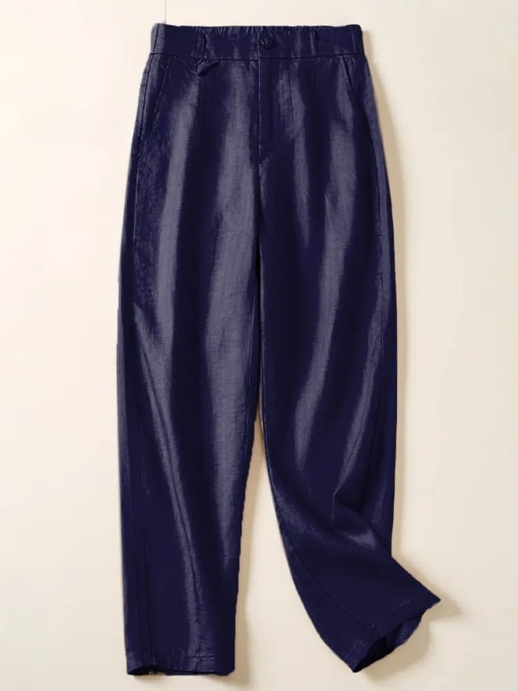Women's Jacquard PatternTencel Casual Pants