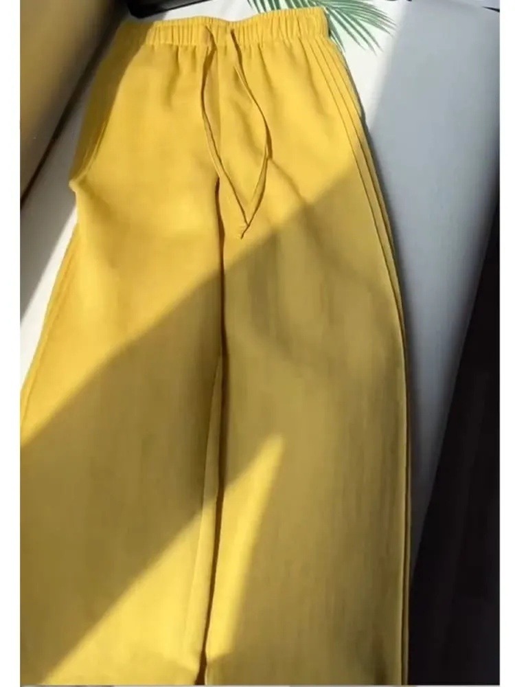 Women's Tencel  Wide-leg Casual Pants