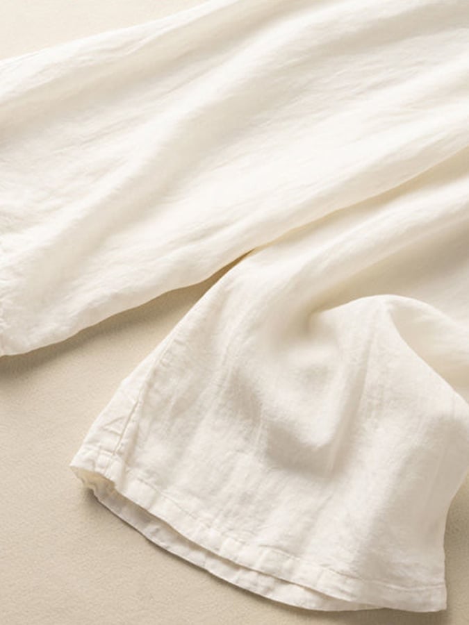 Women's Loose Solid Color Casual Wide Leg Pants