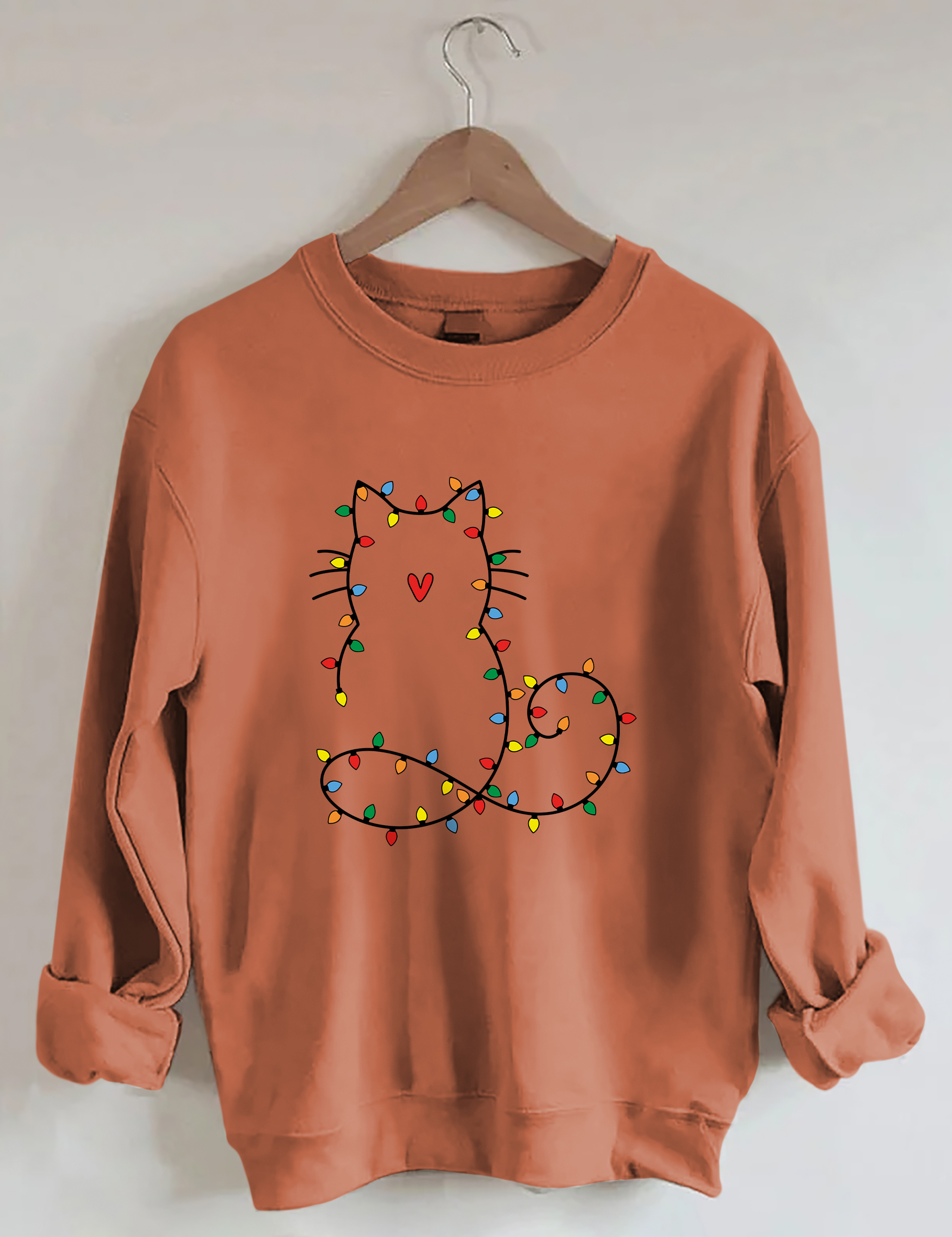 Cute Cat Christmas Sweatshirt