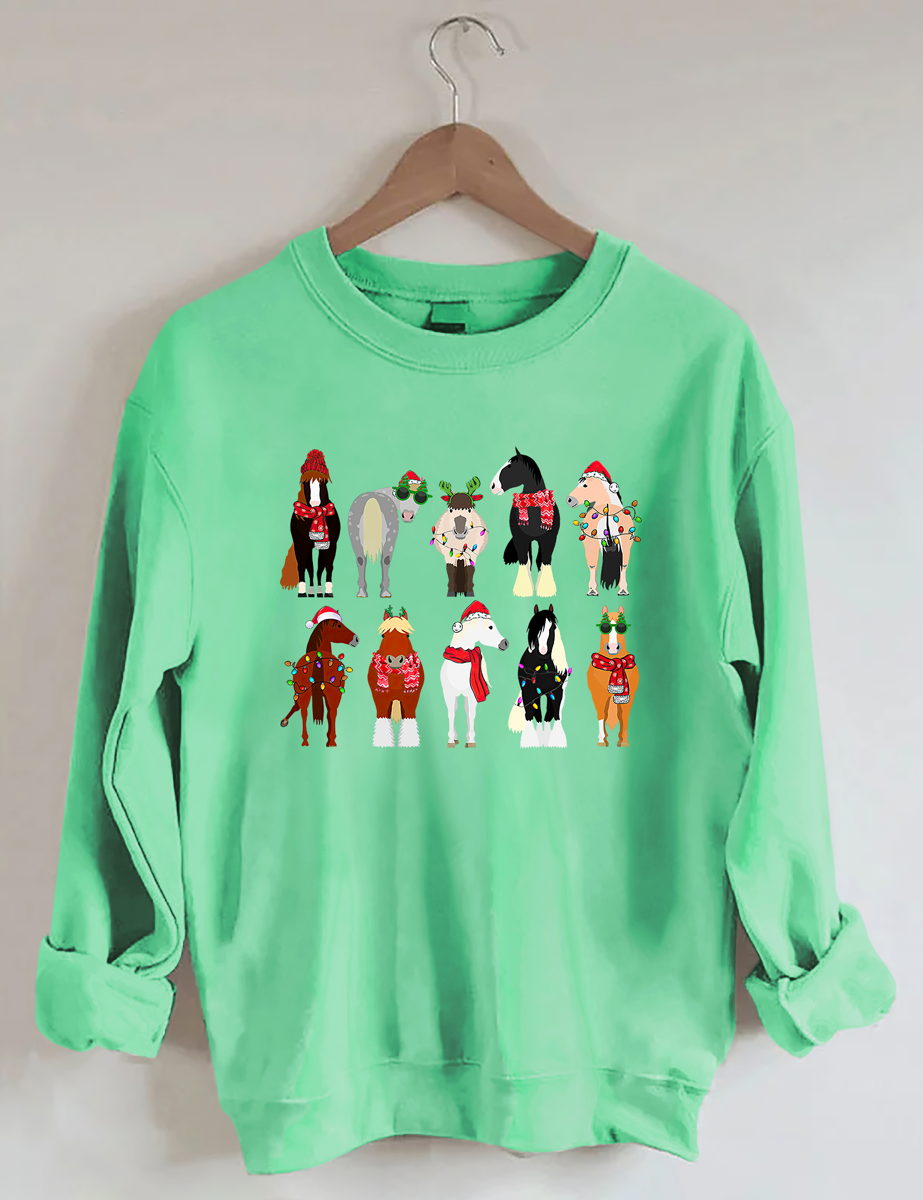 Horse Lover Christmas Sweatshirt
