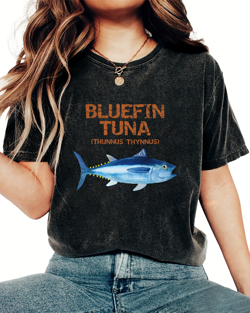 Bluefin Tuna  Vintage Washed T-shirt