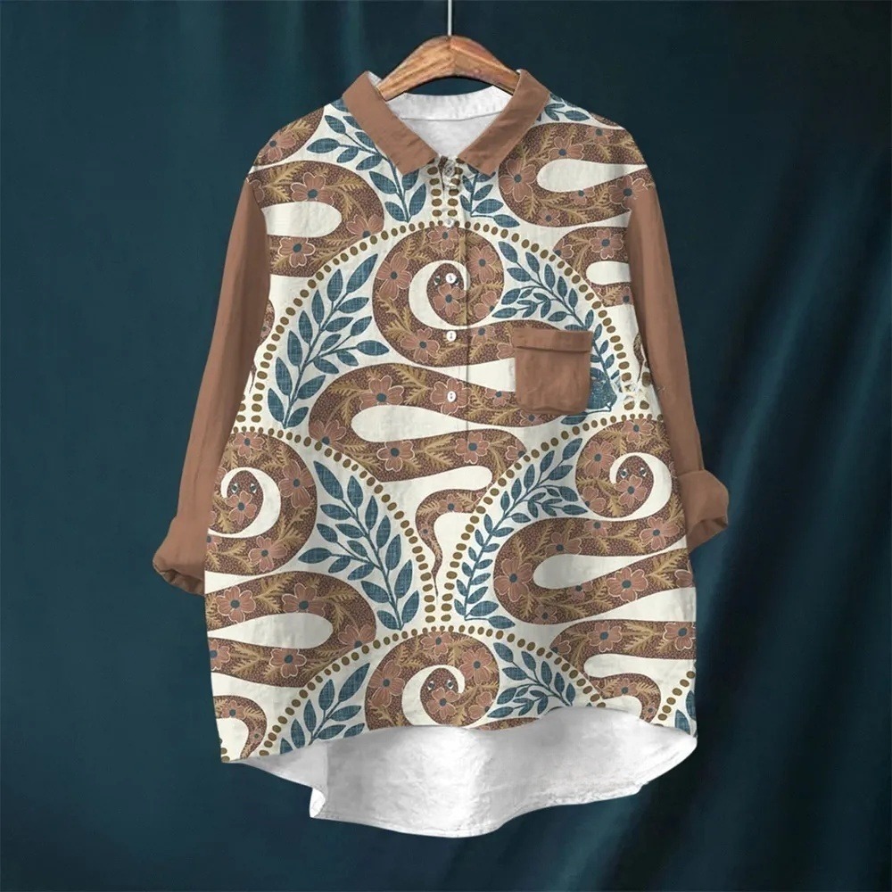 Lucky Snake Print Shirt