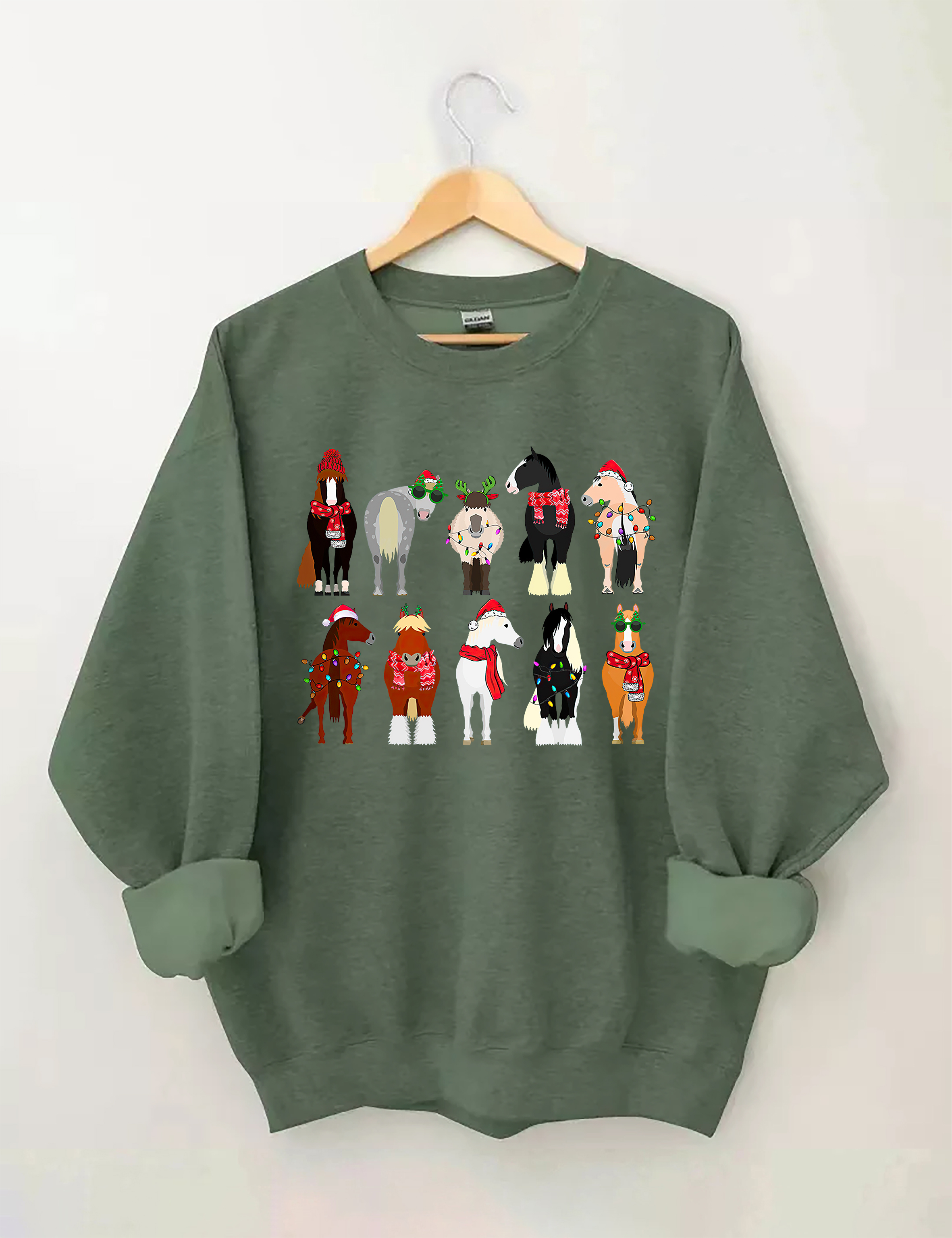Horse Lover Christmas Sweatshirt