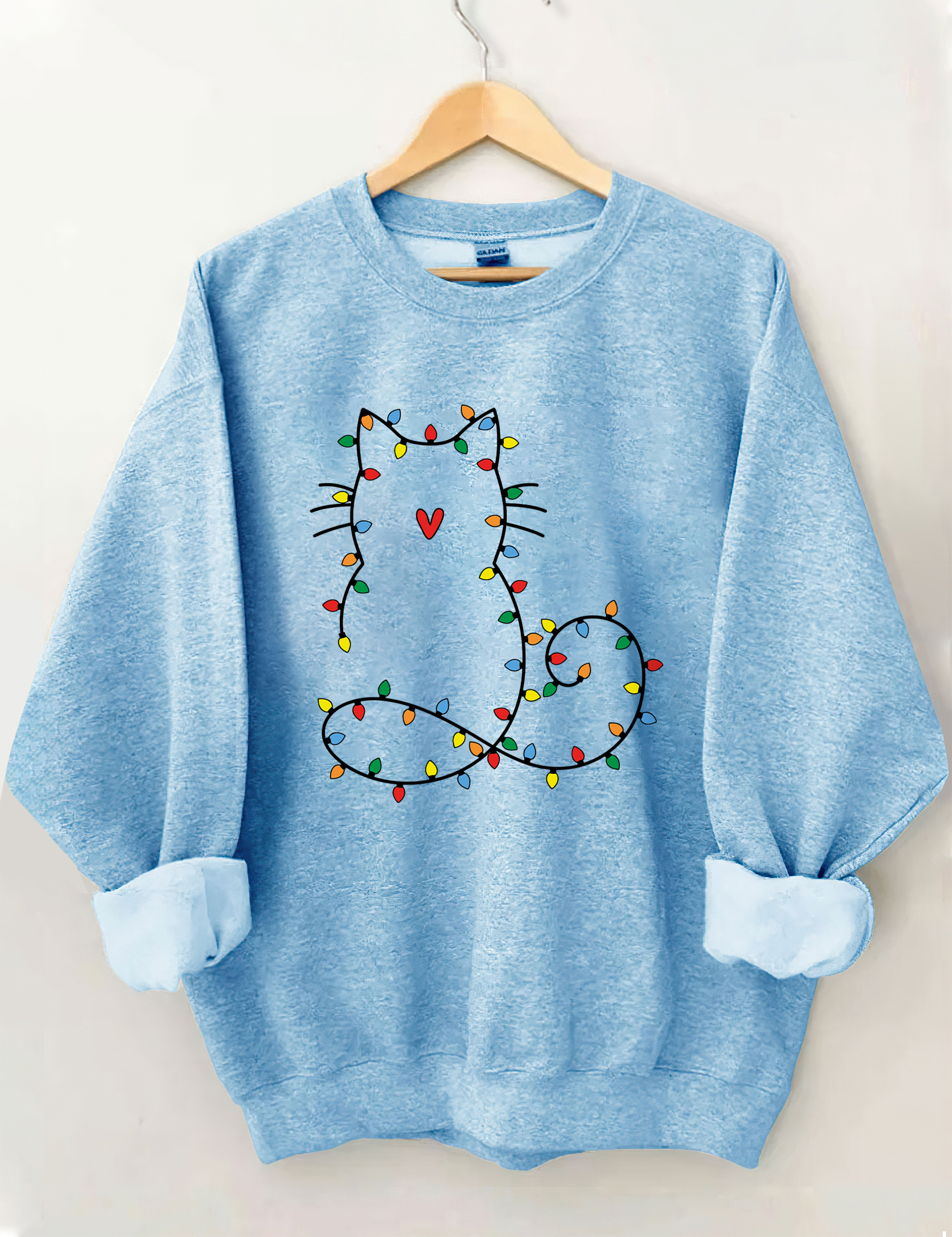 Cute Cat Christmas Sweatshirt